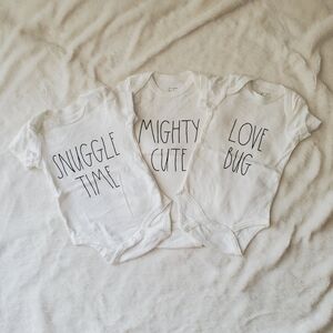 Rae Dunn Onesie Set